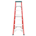 Thang cách điện chữ A 7 bậc Nikawa NKJ-7C khung nhôm phủ sợi thủy tinh