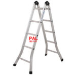 Thang nhôm chữ A Pal B2-125 gấp 2 đoạn dựng chữ A