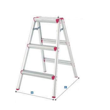 Thang nhôm 3 bậc Hasegawa SE2.0-8 dạng chữ A gấp gọn