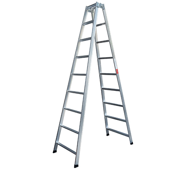 Thang nhôm chữ A 9 bậc Poongsan PS-2090 cao 2,6m