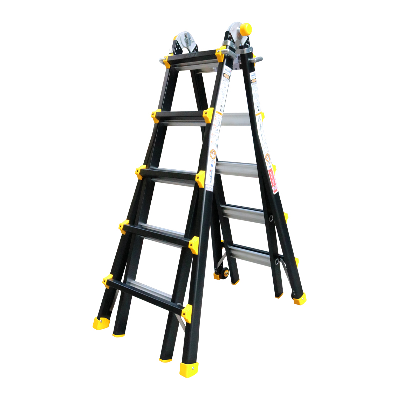 Thang nhôm chữ A đa năng 5 bậc Nikawa NKB-45 kéo dài được