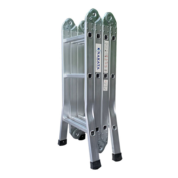 Thang nhôm gấp 4 khúc 3,6m Nakata TY-403