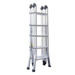 Thang nhôm gấp 4 khúc Boodoor GK30 nhôm dày 1,5 mm