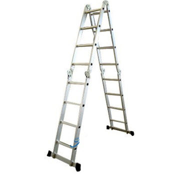 Thang nhôm gấp 4 khúc Nikita GA80 - NIK74 dài 8m dạng gấp