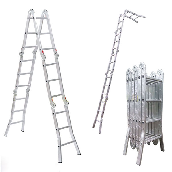 Thang nhôm gấp 6 khúc Nikita NIK46A dựng dạng chữ A