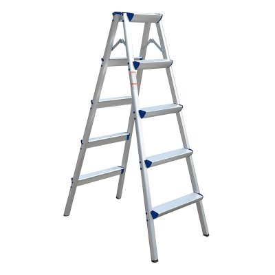 Thang nhôm gấp chữ A 5 bậc Nikawa NKD-05 mở hai vế