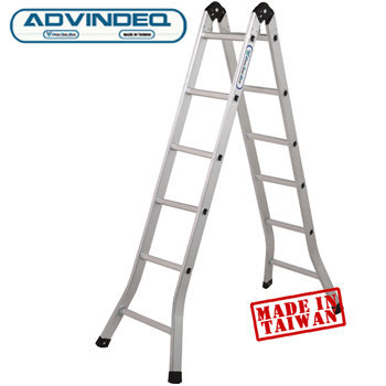 Thang nhôm gấp 2 đoạn Advindeq B2-125 dựng chữ A 1,8 m
