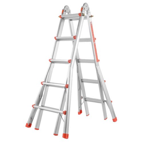 Thang nhôm gấp trượt đa năng Nikita AD05 chữ A kéo dài