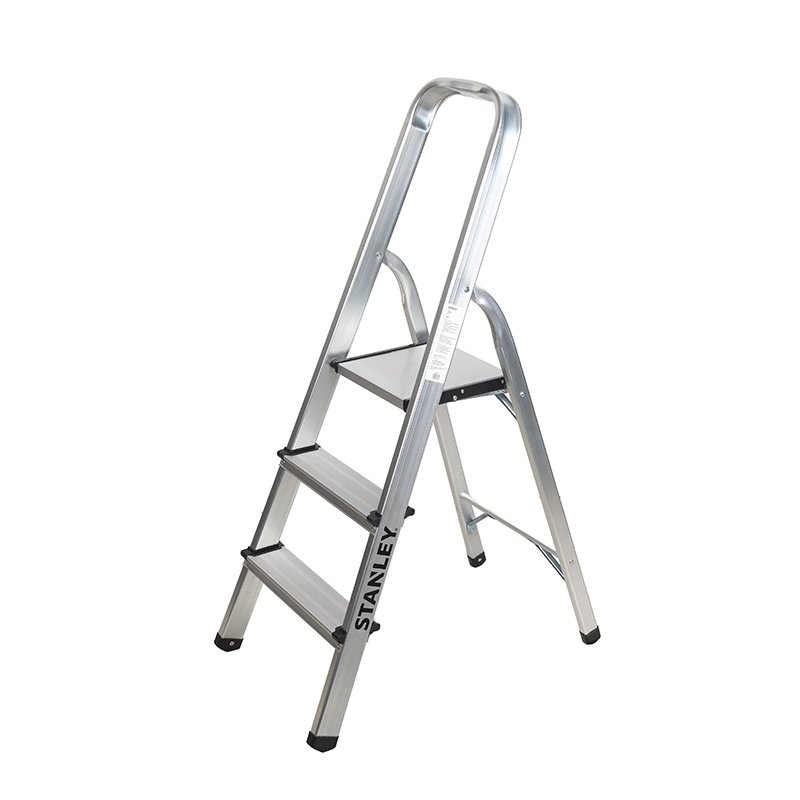 Thang nhôm ghế 3 bậc Stanley SXLDAL-003 có tay vịn, mở sẵn