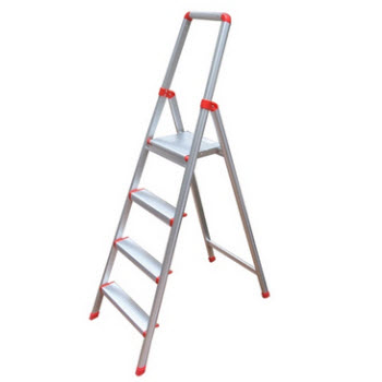 Thang nhôm ghế có tay vịn Hasegawa SRA-11 mặt bàn dạng khay