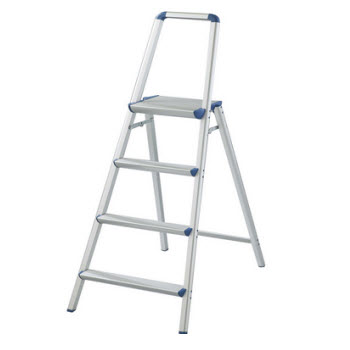 Thang nhôm ghế 4 bậc Hasegawa SREW-11 tay vịn cao 1,53 m