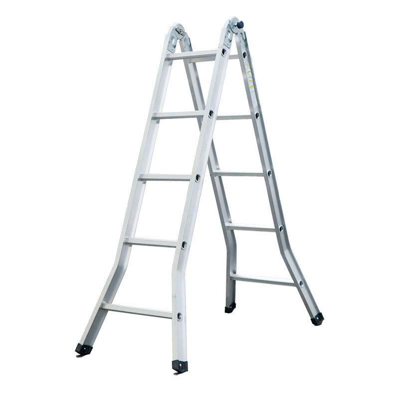Thang nhôm khoá sập tự động 5 bậc IG OA-30 nhỏ gọn