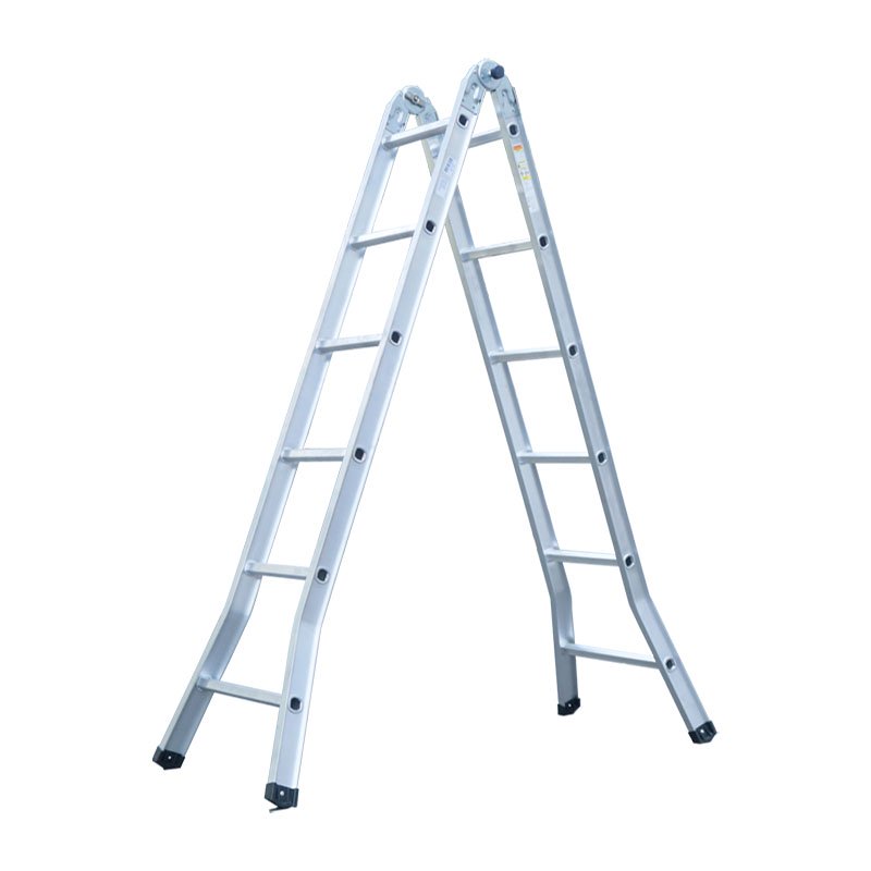 Thang nhôm khoá sập tự động 6 bậc IG OA-36 cao 1,8m