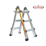 Thang nhôm chữ A 1,53m Poongsan PS-43 có vế rút thu gọn