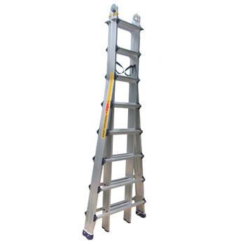 Thang nhôm chữ A Poongsan PS-48 kéo dài 4,37m