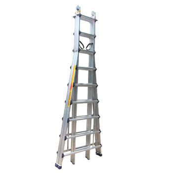 Thang nhôm chữ A đa năng Poongsan PS-53 kéo dài 7,19m