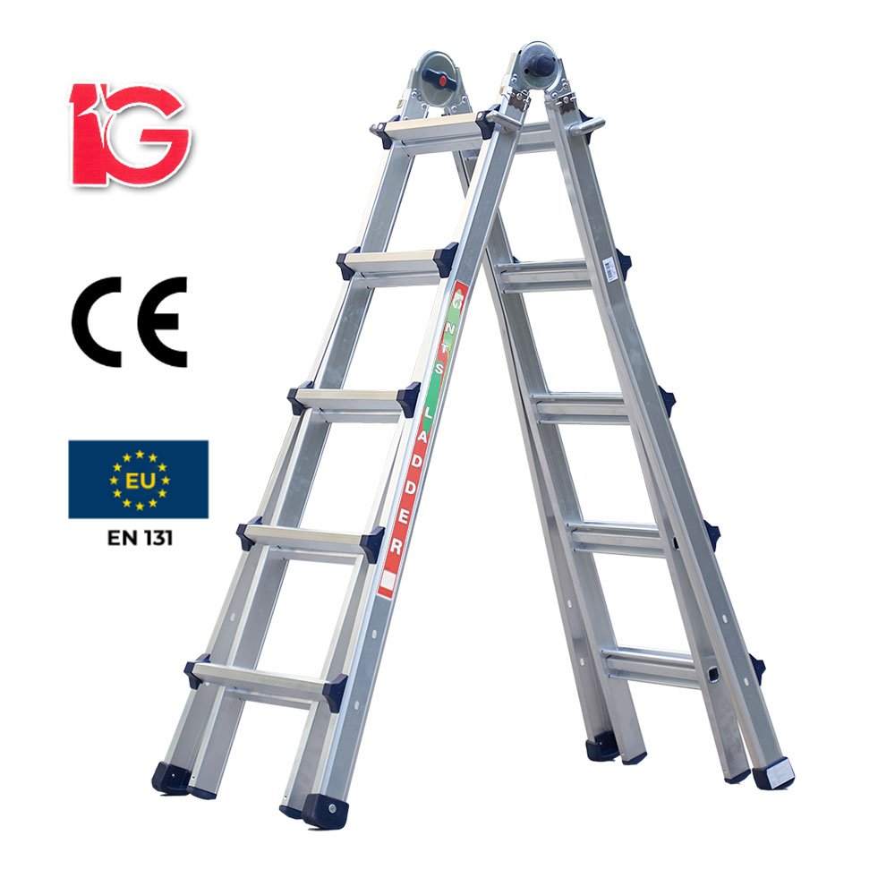Thang nhôm rút chữ A IG NTS-45 Hàn Quốc
