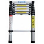 Thang nhôm rút đơn 2,6m Sumo ADT308B 9 bậc kéo dài