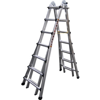Thang nhôm rút đa năng Shin Yang SY-407 chữ A cao 3,8 m