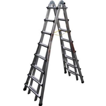 Thang nhôm rút đa năng Shin Yang SY-408 dựng chữ A