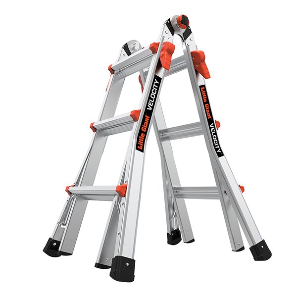 Thang nhôm rút đa năng Little Giant Velocity M13 cỡ nhỏ cho căn hộ