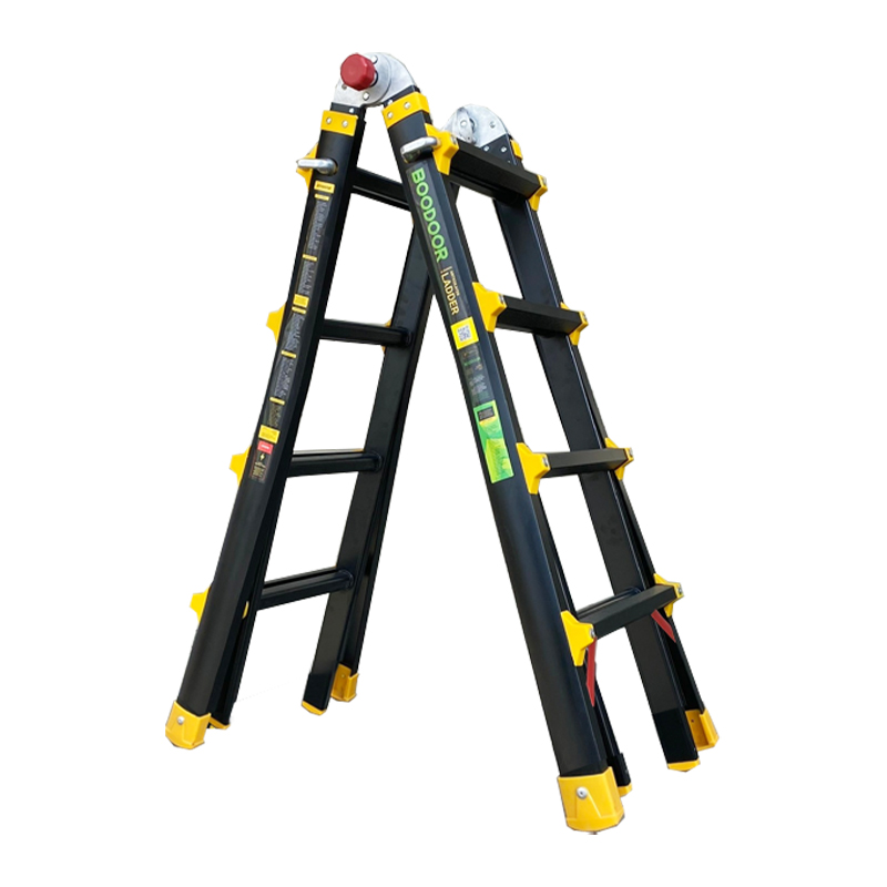 Thang nhôm rút lồng chữ A 2m Boodoor MS20 khóa Mỹ
