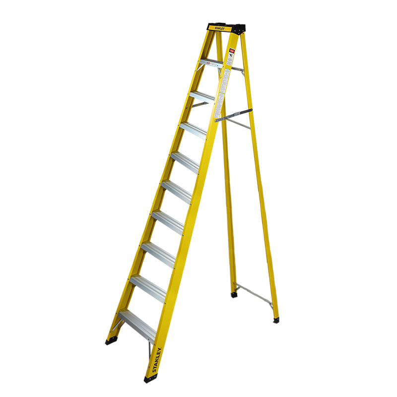 Thang sợi thủy tinh 10 bậc Stanley SXLDFG-010 mở dạng chữ A