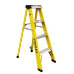 Thang xếp sợi thủy tinh 3 bậc Stanley SXLDFG-003 màu vàng