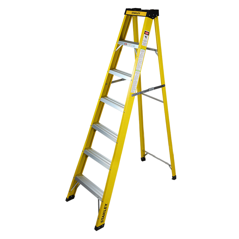 Thang sợi thủy tinh 7 bậc Stanley SXLDFG-007 mở dạng chữ A